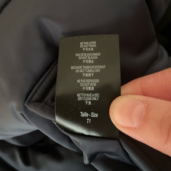 Dualist Stella Coat Womens T1 Navy Hooded Long Puffer Parka Synthetic Insulated - Picture 16 of 16